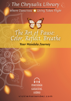 The Art of Pause – Color, Reflect, Breathe, The Mandala Journey